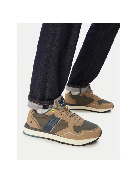 Sneakersy Nautica V5 Béžová hnedá