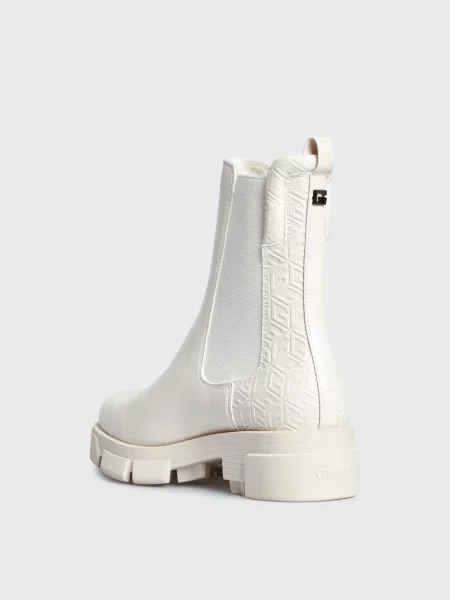 Ботинки челси Guess белые
