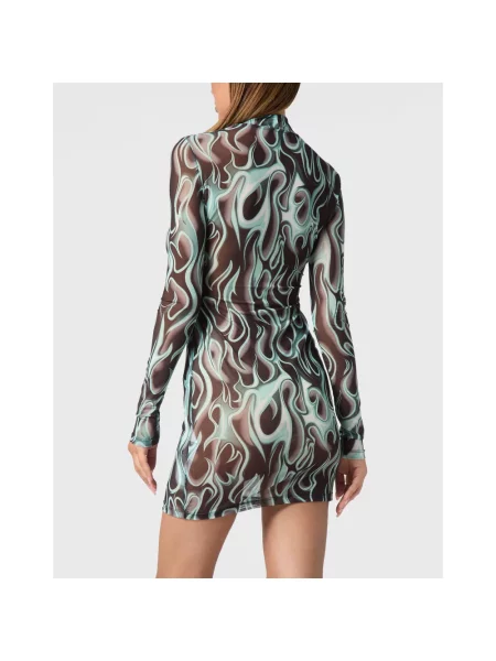 Sukienka mini Philipp Plein tiulowa