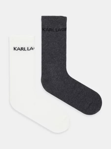 Nogavice Karl Lagerfeld bež