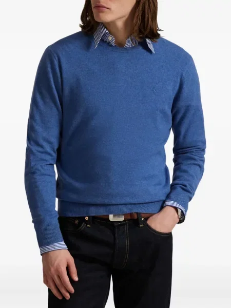 Ριγέ polo Polo Ralph Lauren με κουκούλα με αυτόγραφο λευκό
