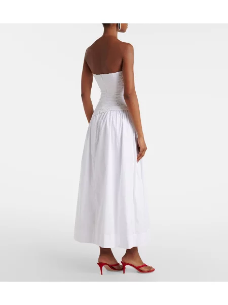 Rochie midi Staud alb