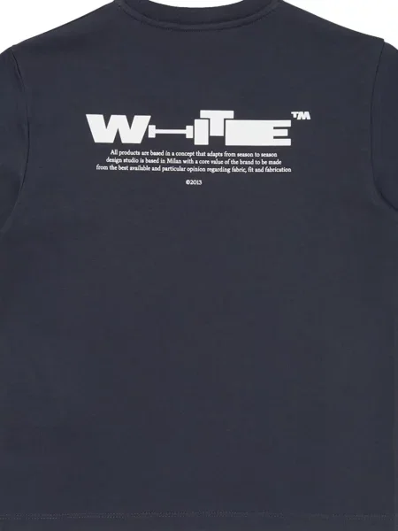 Koszulka dziecięca Off-white biała