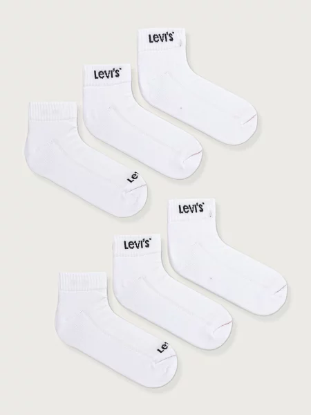 Levi's čarape s pamukom bijela