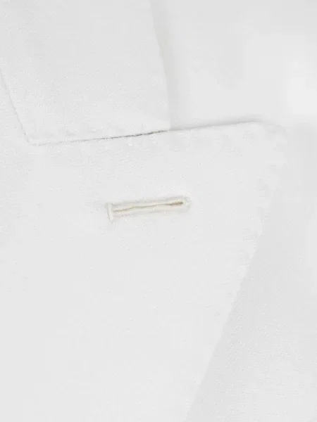 Sacou Givenchy de lână alb