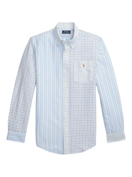 Μικρός κασκέτο Polo Ralph Lauren με χαμηλή μέση υφαίνω διαγωνίως πράσινο