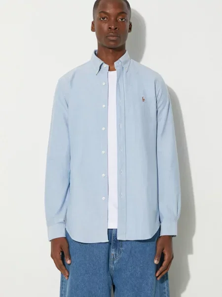 Πουκάμισο Polo Ralph Lauren μπλε