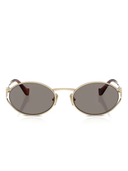 Ochelari de soare Miu Miu Eyewear auriu