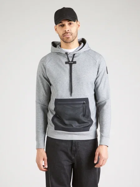Pánska mikina On Running Hoodie grey čierna