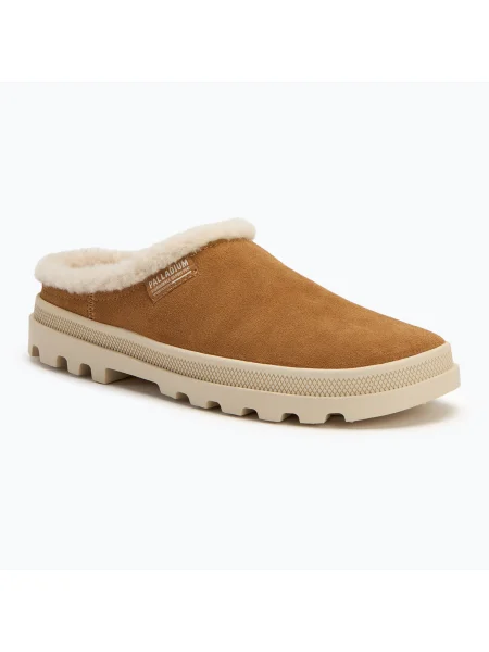 Pánske šľapky Palladium Palladune Mule Warm dear brown hnedá