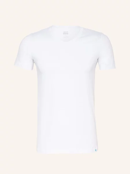 Schiesser Tričko Long Life Cotton bílá
