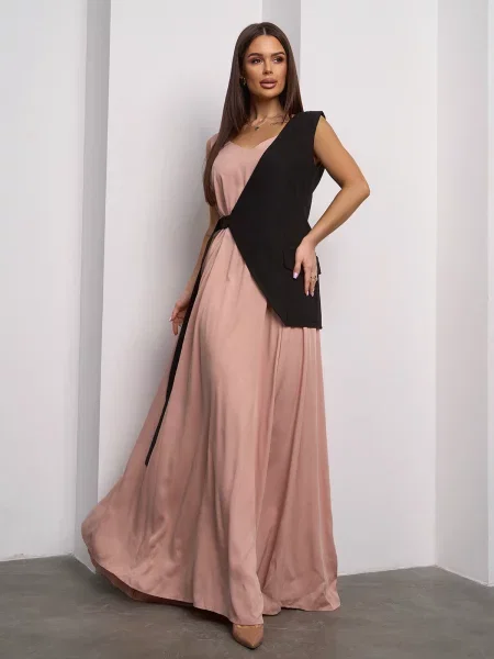 Сарафан ISSA Plus бежевий