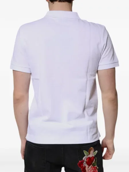 Polo Dolce & Gabbana με κέντημα λευκό