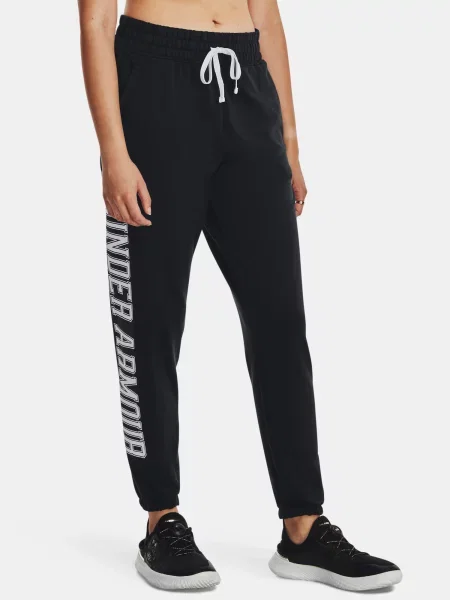 Joggery Under Armour frotte czarne