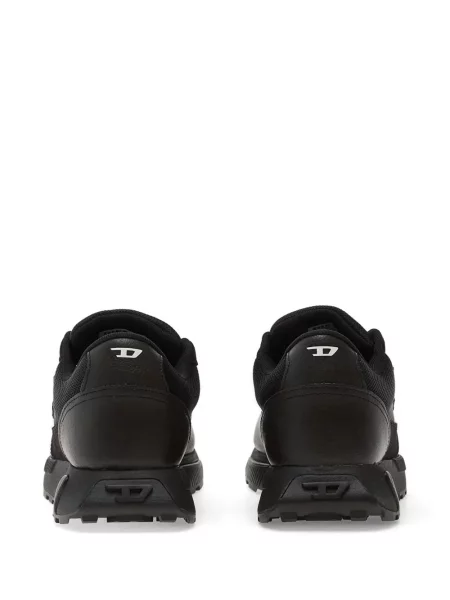 Sneakerși Diesel cu autograf negru