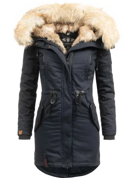 NAVAHOO Palton de iarnă Bombii noapte albastru