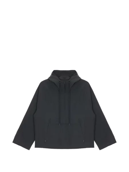 Bunda Studio Nicholson s kapucí černá