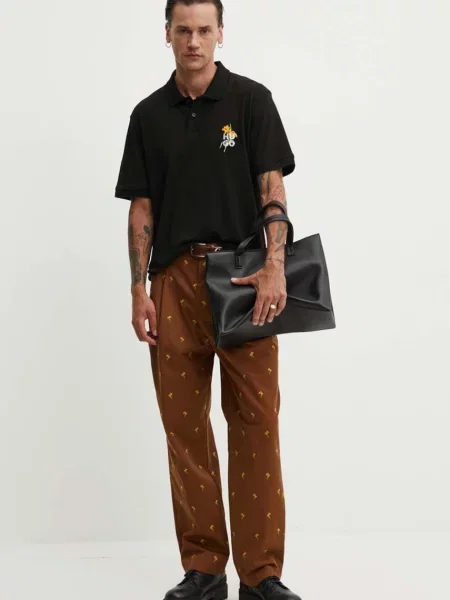 Polo majica Hugo črna