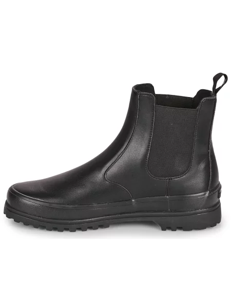 Pantofi Superga din piele negru