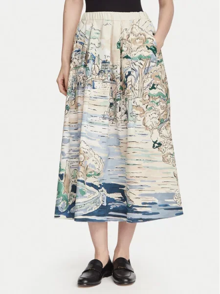 Weekend Max Mara Φούστα midi Adepto μπεζ