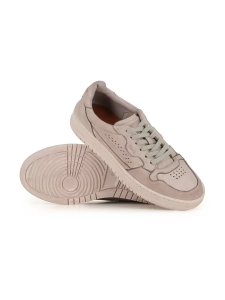 Sneakersy Lemargo skórzane szare