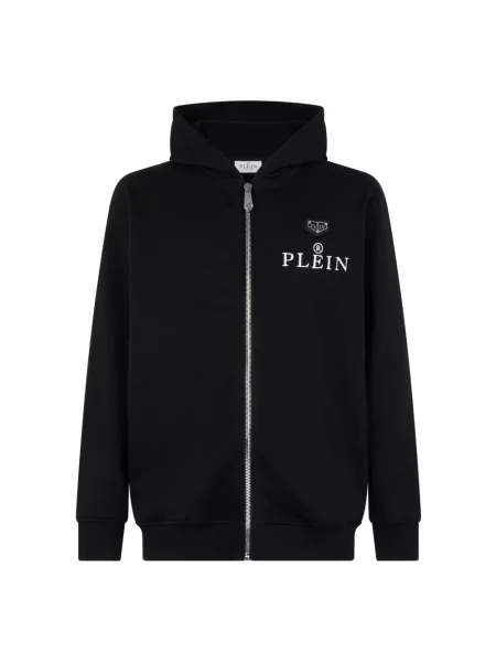 Bluza z kapturem Philipp Plein z kapturem czarna