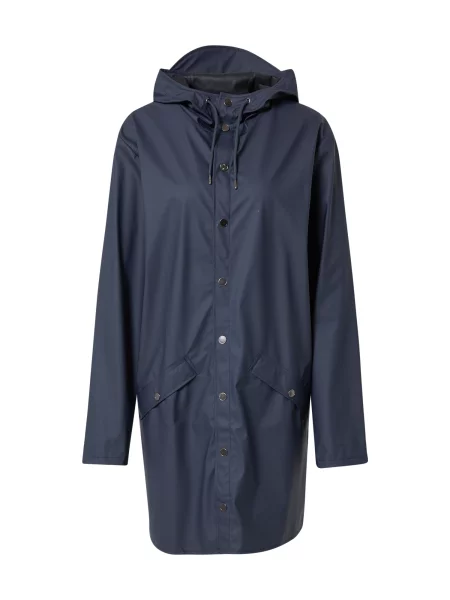 RAINS Palton de primăvară-toamnă bleumarin