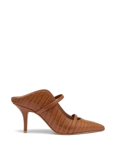 Papuci tip mules Malone Souliers din piele maro