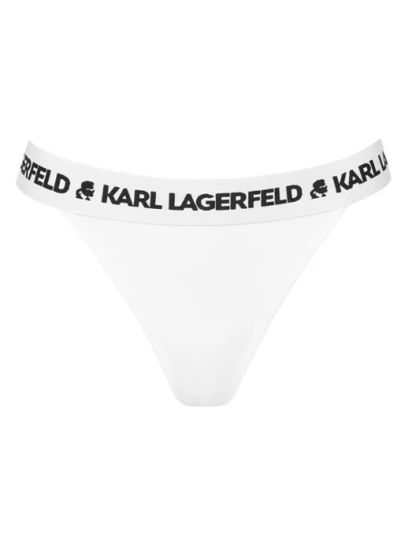 Karl Lagerfeld Spodnje hlačke črna bela