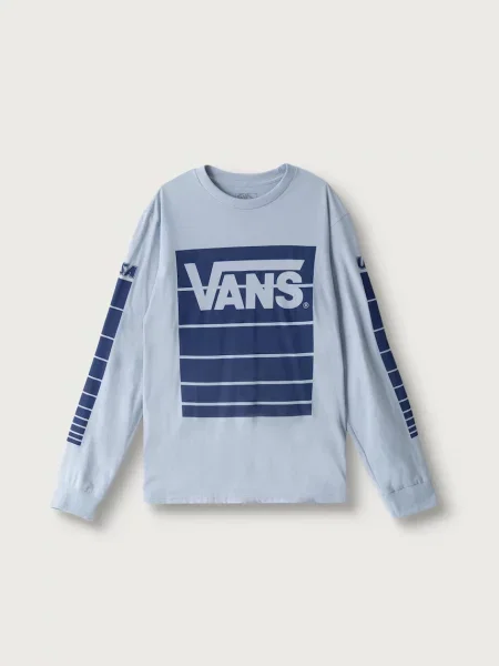 Vans majica dugih rukava za djecu od pamuka Fast Terrain LS Tee plava