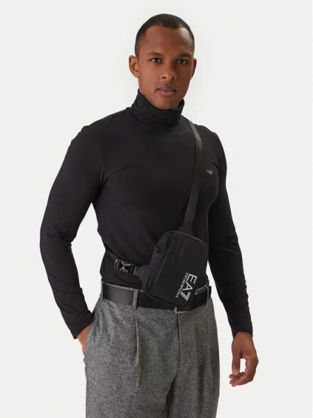 Emporio Armani Torbica za okrog pasu črna
