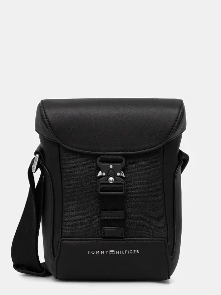 Geantă crossbody Tommy Hilfiger negru