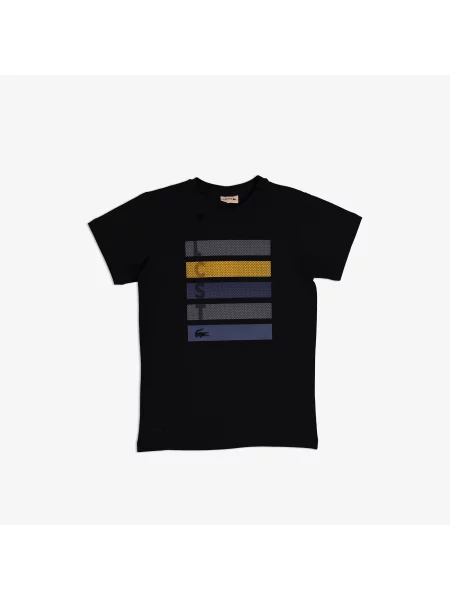 Футболка Lacoste.com синяя