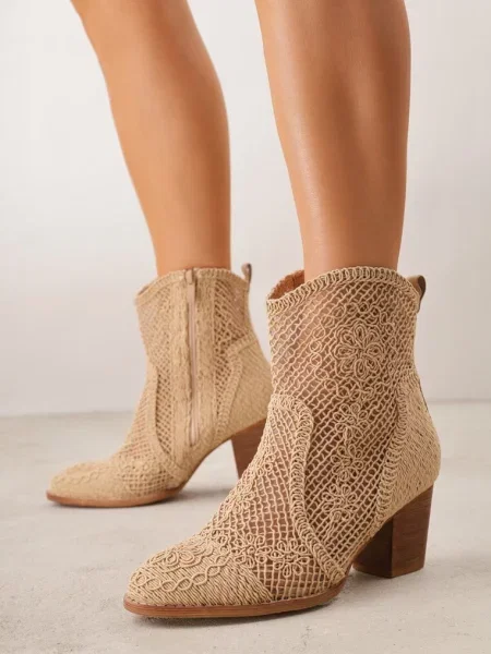 Botine Natesela închis bej