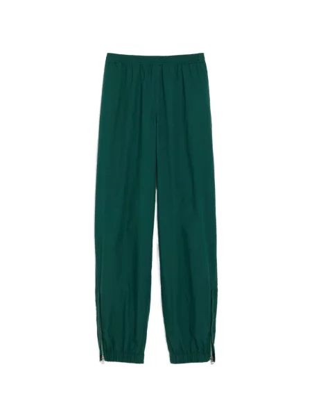 Pantaloni Ami Paris alergare verde