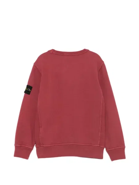 Sweter dziecięcy Stone Island czerwony