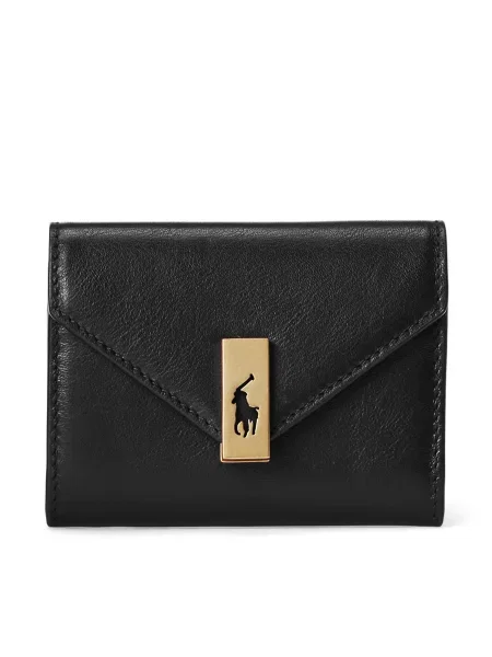 Polo Ralph Lauren Malá dámska peňaženka čierna