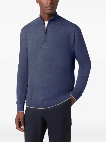 Pulover Paul & Shark de lână albastru
