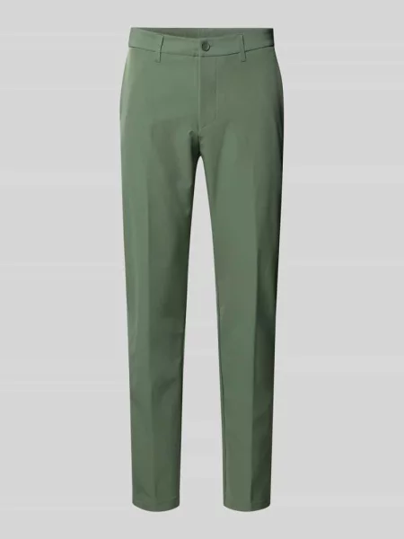 Spodnie o kroju slim fit z wodoodpornej tkaniny ze streczem model ‘C_COMMUTER-SLIM’ Boss Green