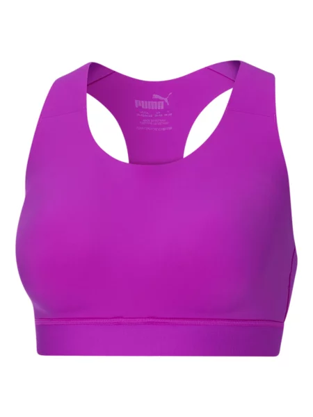 PUMA Sutien sport mov închis