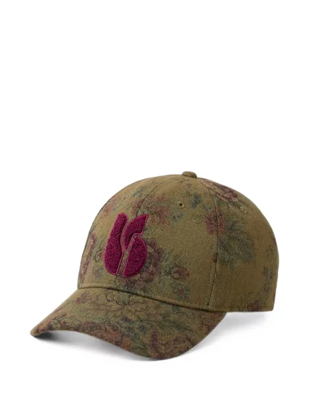 Șapcă Ba&sh cu model floral cu imagine verde