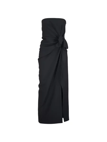 Rochie Michael Kors de lână fără bretele negru
