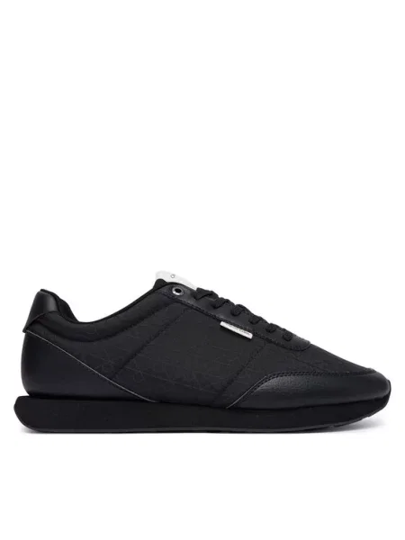 Calvin Klein Sneakers Retro Runner T Lth Aop Ny negru