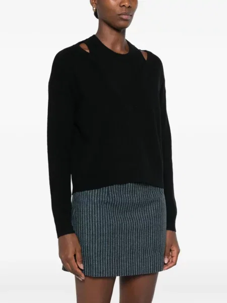 Top I Blues negru