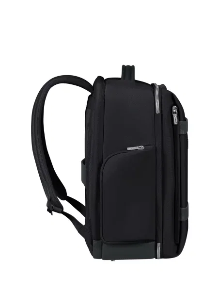 Кожаный повседневный рюкзак Samsonite черный