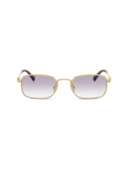 Miu Miu Okulary Przeciwsłoneczne Mu gold żółte