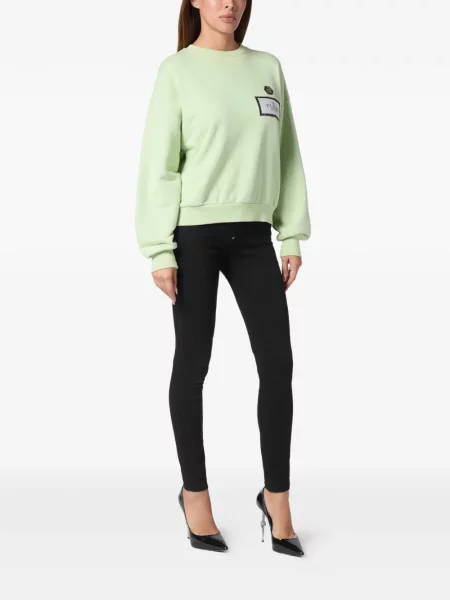 Hanorac Philipp Plein cu autograf verde