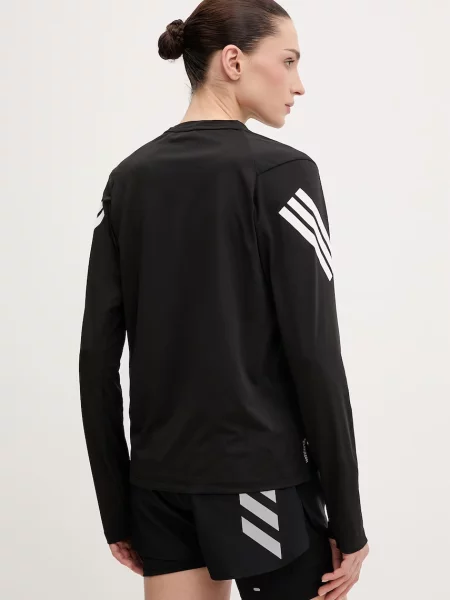 ADIDAS PERFORMANCE Tricou funcțional / alb negru