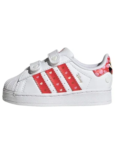 ADIDAS ORIGINALS Superge Adidas Disney Superstar roza / živo rdeča bela