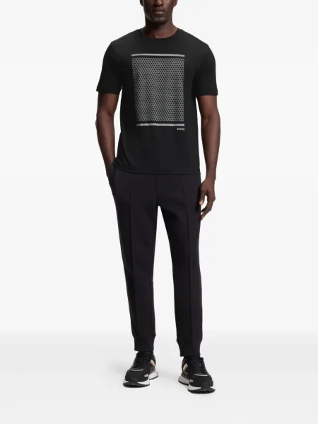 Tricou Boss cu imagine negru